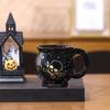 Halloween Mug Halloween Ceramic Coffee Mug Spooky Water Drinkware Trick Or Treat Decor for Kitchen Restaurant Hotel Farmhouse