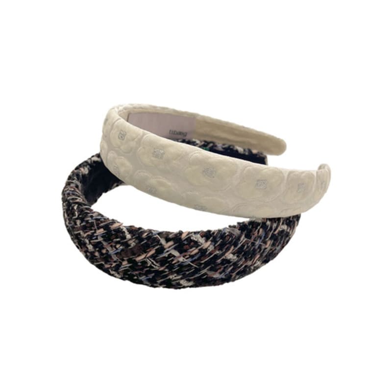 tibaeg TWI HAIRBANC Twist Hairband - BLACK