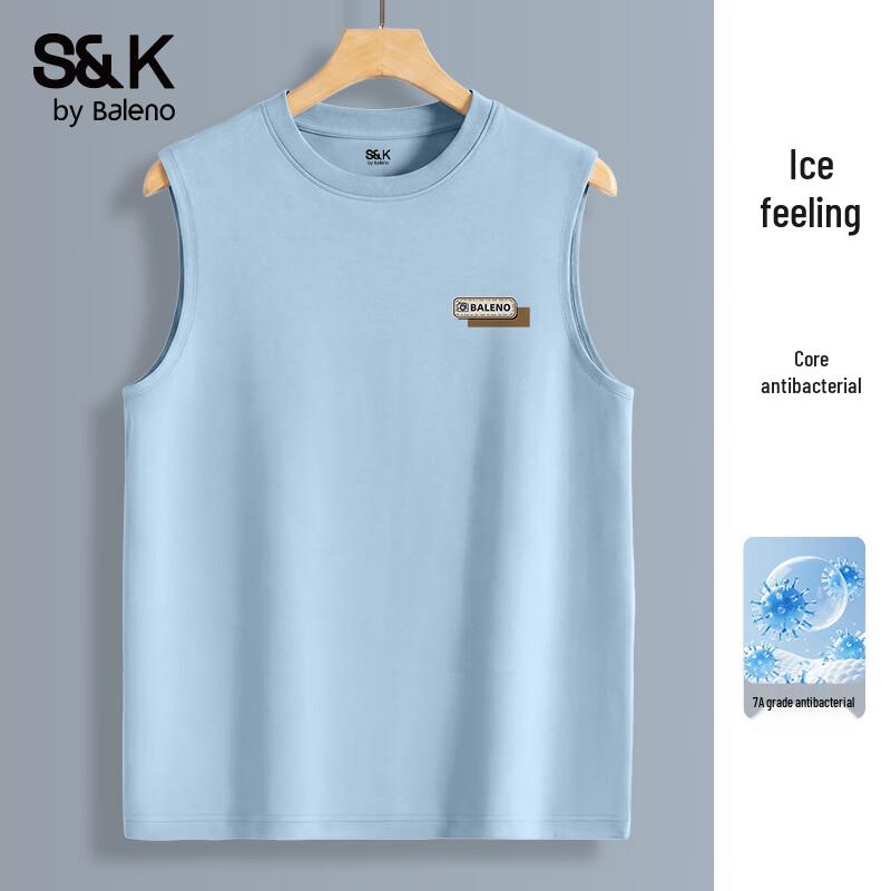 Baleno Men s Ice Silk Sleeveless Tank Top 3XL