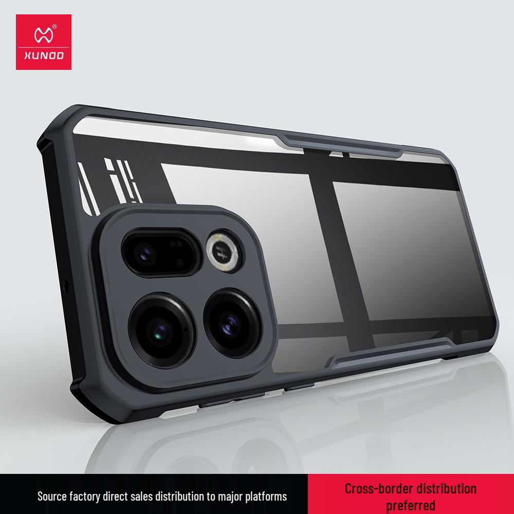 XunDi Find X9 Pro Phone Case: Slim, Anti-Fall Protective Shell for Oppo FindX9