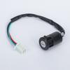 Keyed Motorcycle Start Control Assembly for 50cc to 250cc Bikes with Wiring Harness, 2 Pack Ignition Starter Switches