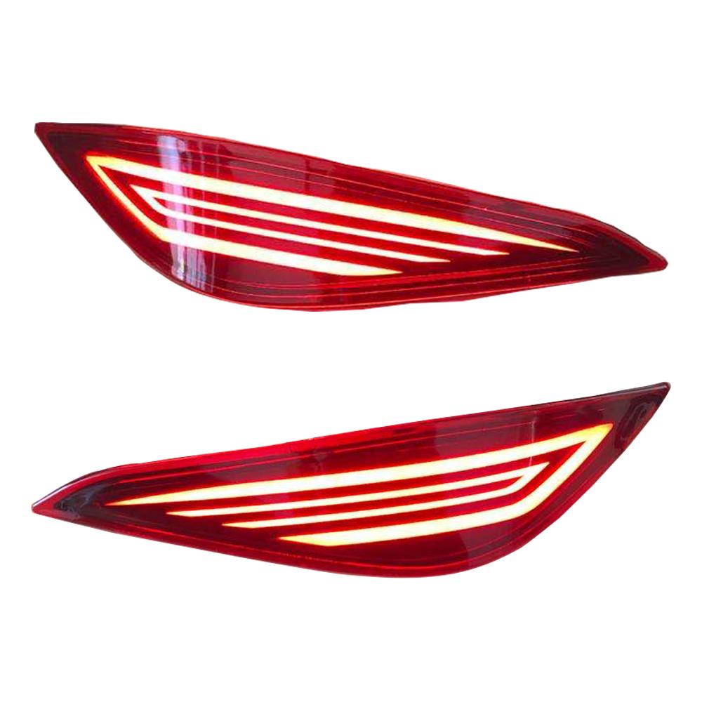 Car LED Reflector Lamp Rear Fog Lamp Rear Bumper Light Brake Light for Toyota Rush 2018-2020 LED Rear Fog Lamp Bumper Light Style A