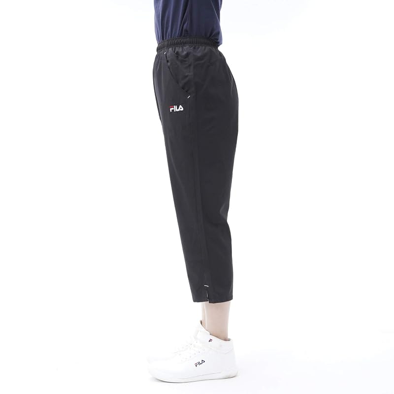 [Fila] FITNESS R Bottoms 2-Way Stretch 6/10 Length Pants Women's BK Japan L (Equivalent to Japanese Size L)