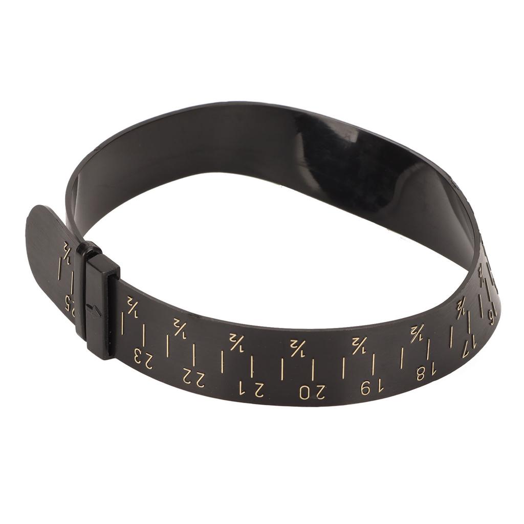 Bracelet Sizer Gauge 15?25cm Dual Scale Wrist Belt Measure Plastic Measuring Tool