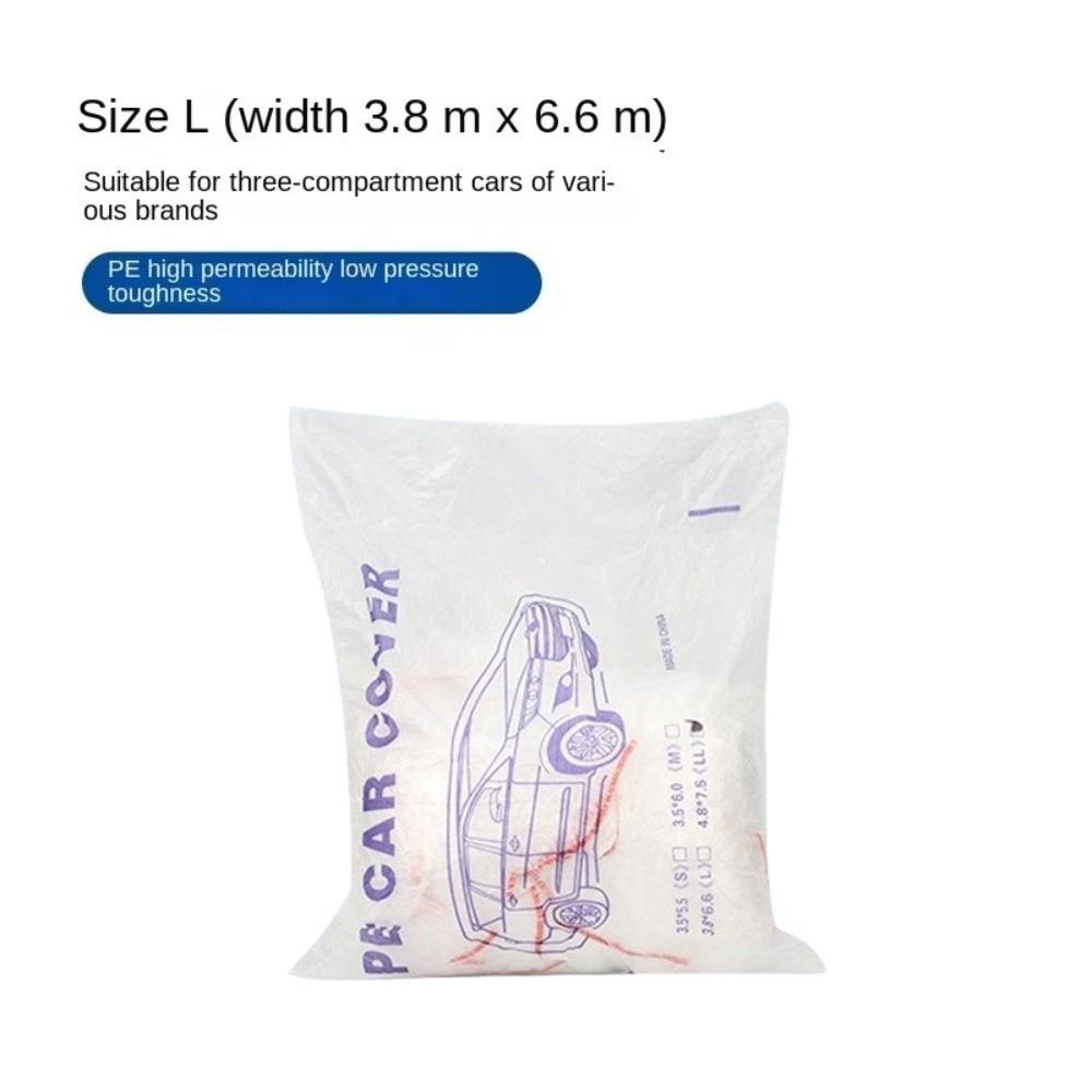 Transparent Exterior Car Cover Dustproof Car Covers Universal Protective Cover  Outdoor