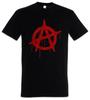 ANARCHY A VINTAGE LOGO T-SHIRT - Cyber Punk Gothic Rocker APPG Symbol Sign