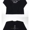 PARK HYO SHIN Laughing Man Long Sleeve T-shirt Black Size 1
