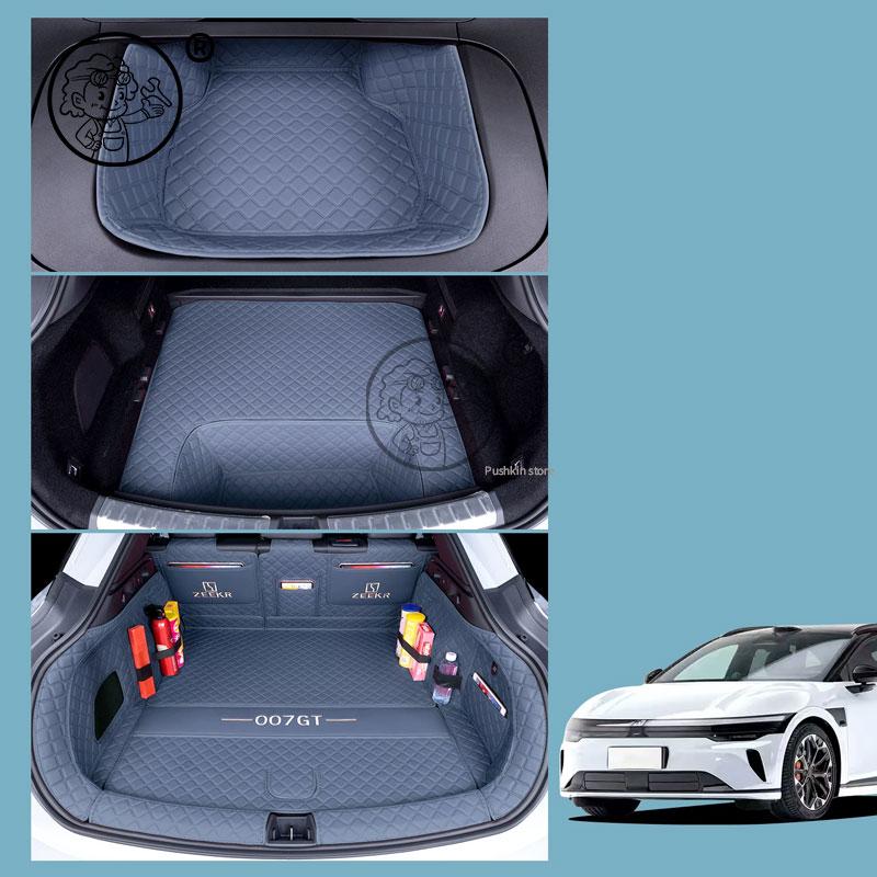 Car Trunk Mat For ZEEKR 7GT 2025 2026 ZEEKR 007 GT Accessories Retrofitting The Special Car Trunk Pad for Interior Decoration