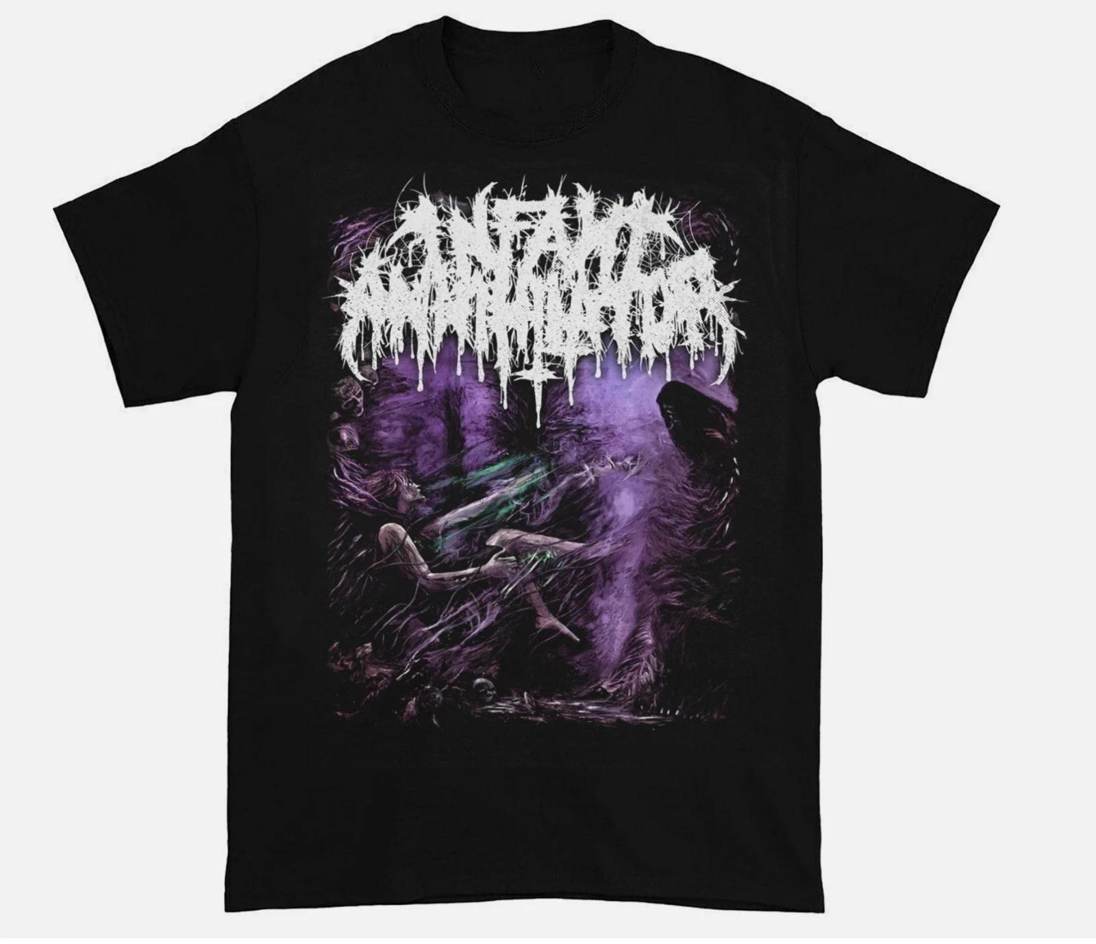

Infant Annihilator Band Music Lover Cotton Black All Size S to 5XL T-Shirt L