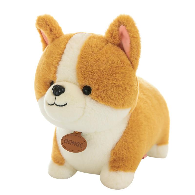 Cute Pet Short-legged Corgi Doll Cute Dog Heart Little Ass Dog Person Pillow Plush Toy