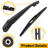 1Set Rear Windscreen Wiper Blade Wiper Arm Kit For ACURA MDX HONDA CR-V NISSAN MURANO EX35 QX50 SUBARU TRIBECA Window Wiper