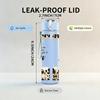 1PC Love Heart Valentine Quote Print 750ml Color Plastic Sports Water Bottle Leakproof Flip Straw Lid Suitable for Sports Office Home Use
