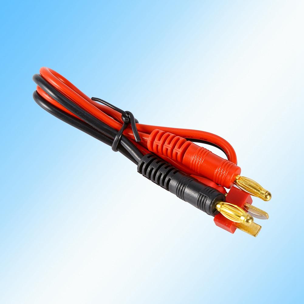 30cm Connector Cable T Plug To 4mm Banana Connector for IMAX B6 B6AC B8 Chargers