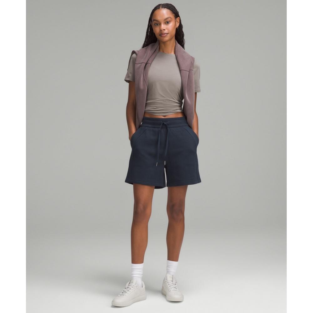 Lululemon Scuba High Rise Short 5  True Navy