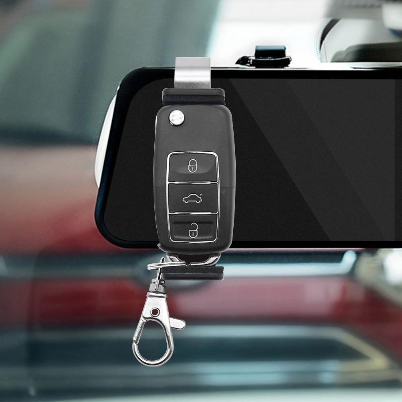 Držák klipu sluneční clony do auta Univerzální držák na dálkové ovládání garážových vrat Automatická upevňovací spona Držák klipu na klíče do auta Autopříslušenství