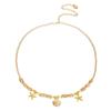 Imitation Pearl Body Chain Sea Star Jewelry Accessories Summer Shell Waist Link  for Women