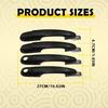 4Pcs Outside Door Handle Black for Hyundai Tucson 2.7L 2.0L 2005 2006-2009 New