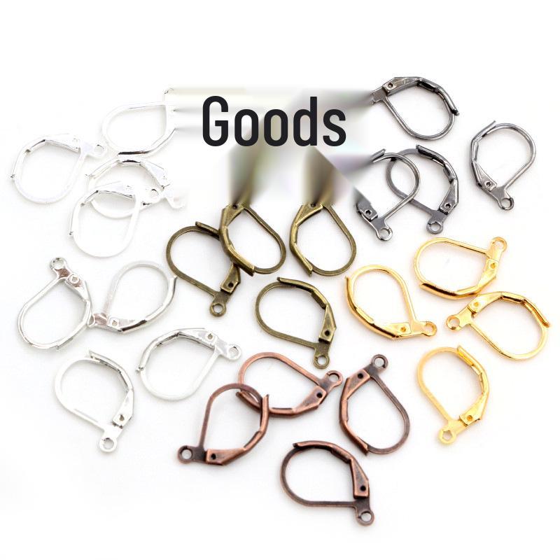 Kupferbeschichtete Ohrhaken (30-50 Stück/Beutel) für DIY Schmuck und Ohrringe Handgefertigte Materialien