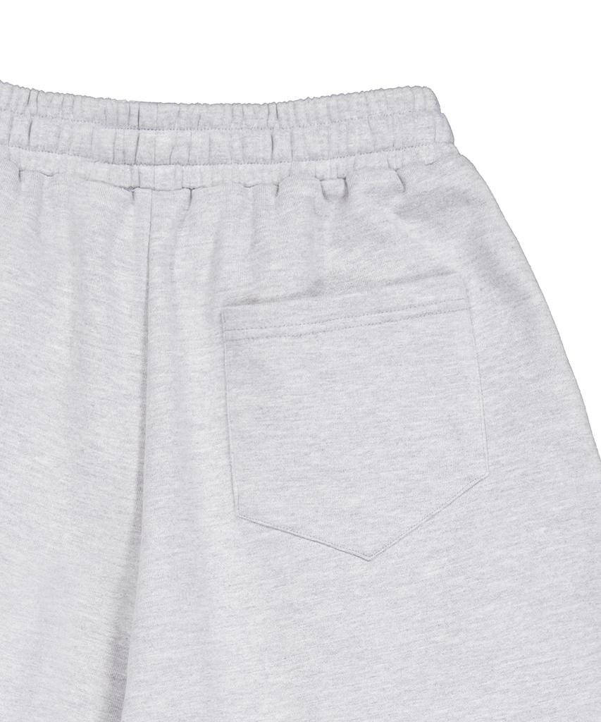 STANDARDERROR [Four Seasons] 87-Stan274 Single-Pleat Wide Loose Fit Bermuda Sweatpants (3 Colors)