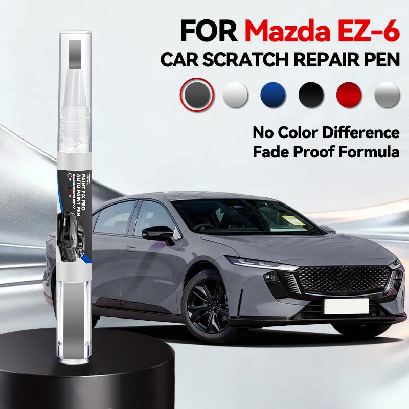 

For Mazda EZ-6 Car Paint Repair Pen Touch Up Scratch Remover DIY Auto Accessories Black White 34K Blue Red 42V Grey 46G 47C Gold