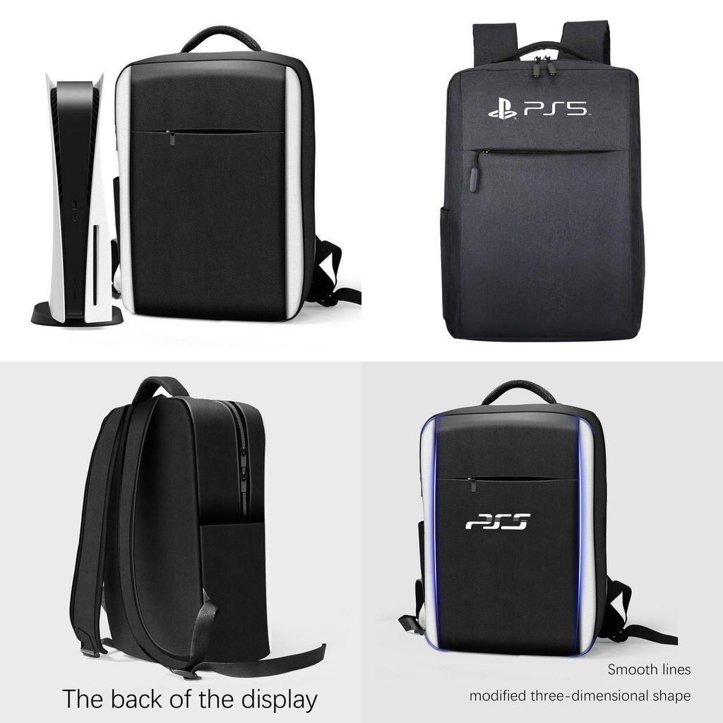 Ps5/4 Storage Bag Shockproof Dustproof Stylish Double Color Design Easy To Carry