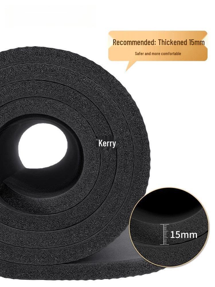 Men's Extra Thick Non-Slip Yoga Mat for Beginners - Wide & Long for Home Fitness