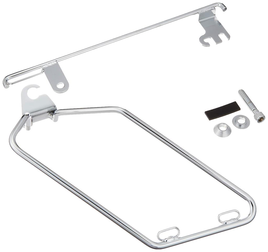Daytona Chrome Saddlebag Hanger Support Set for Dyna 79028 Left-Hand & Harley-Davidson (2006-2015)