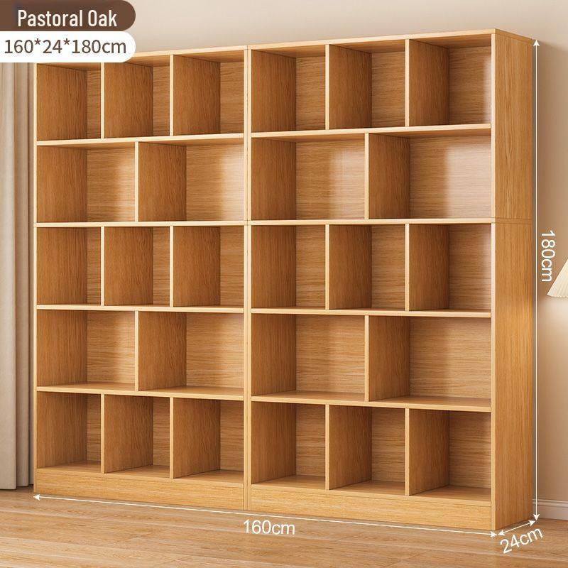 Bibliotecă cu mai multe niveluri: Depozitare pentru sufragerie care economisește spațiu