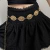 Flower Bohemian Style Waistband Jeans Decor Ethnic Style Belt Metal Waist Chain  Beach Accessories