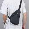 Unisex Crossbody Bag Adjustable Zip Casual Sling Shoulder Flap Bags Large Capacity Chest Bag Phone Bag