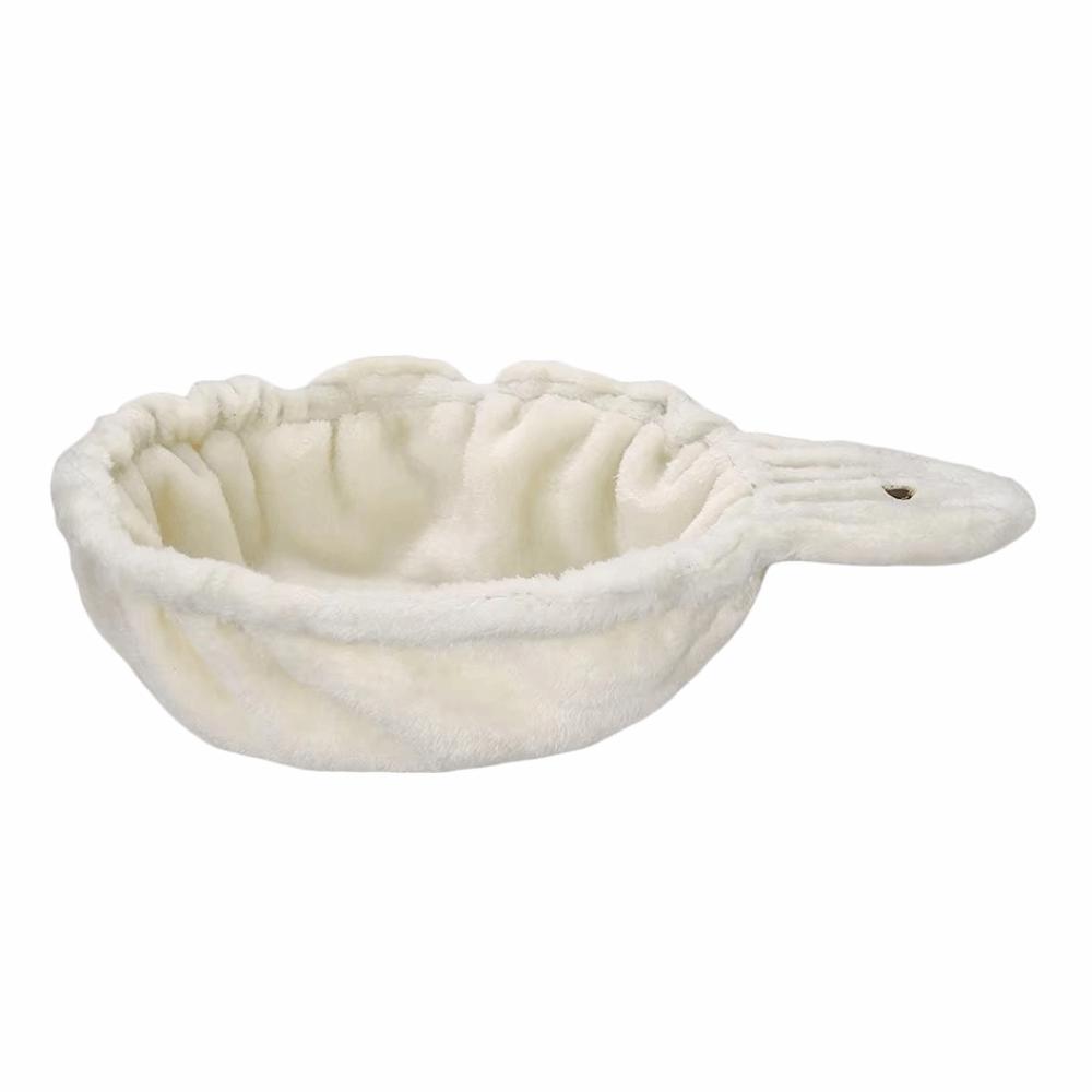 

Plush Cat Hammocks Soft Cat Tree Accessories Cute Cat Spoon Beds Cat Resting бежевий