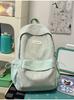 Schoolbag powder condensation warm bubble wrinkle spinning schoolbag Japanese girl milk pastoral layered storage outing shopping backpack