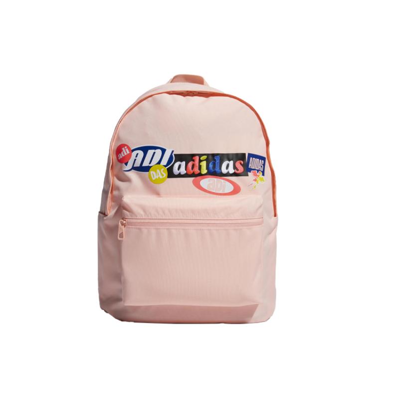 

Adidas Recycled Polyester Plain Weave Fabric Backpack Regular Women s Pink Adidas GG1071 розовый