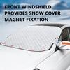 Zimní sněhová pokrývka čelního skla do auta Blok sluneční clony do auta Ochrana proti zamrznutí Ochrana proti námraze Kryt na přední sklo
