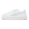 Puma Oslo Maja Lightweight Durable Non-Slip Low-Top Skate Shoes Women Sneakers White Blue 374864-03