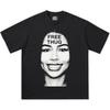 T-shirt Unisex Boxy Grafica Mariah Thug