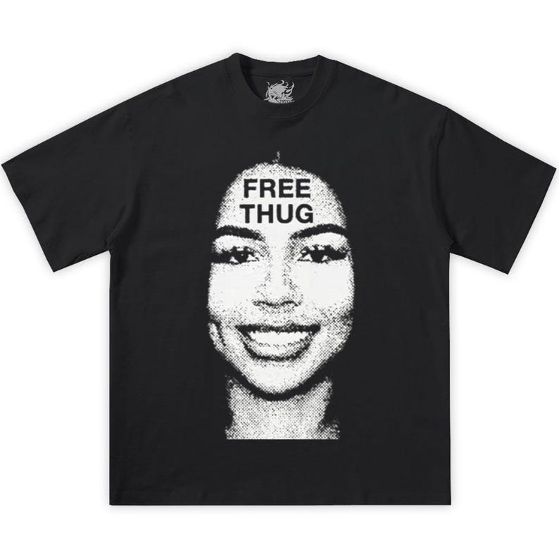 Mariah Thug Graphic Boxy Unisex T-Shirt S