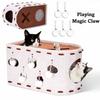 Japanese Style All-in-one Cat House Felt Hole Style Cat Bed Stackable with Toy Hanging Ball Cat Castle House Four Seasons