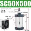 Aokewen SC Serie Standard-Pneumatikzylinder