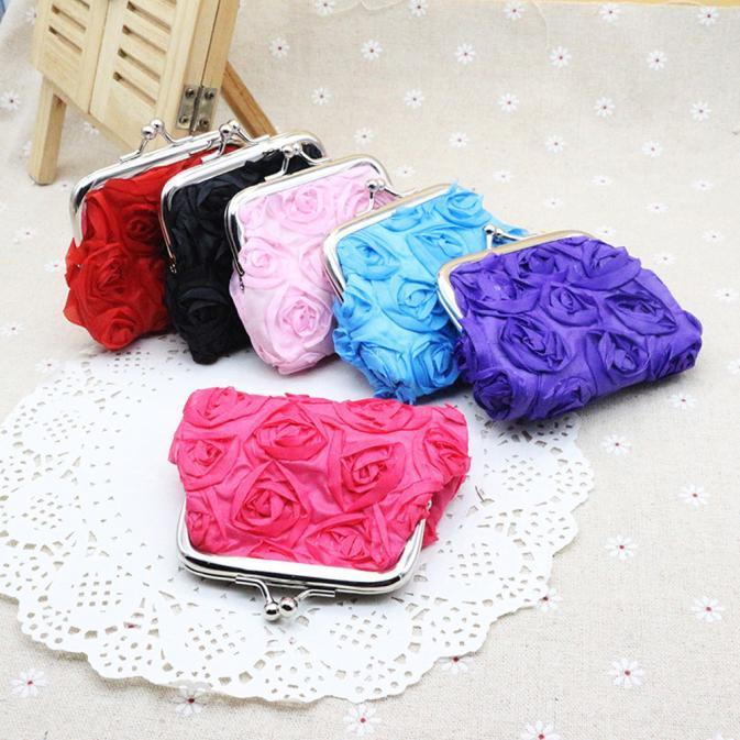 rose coin purse