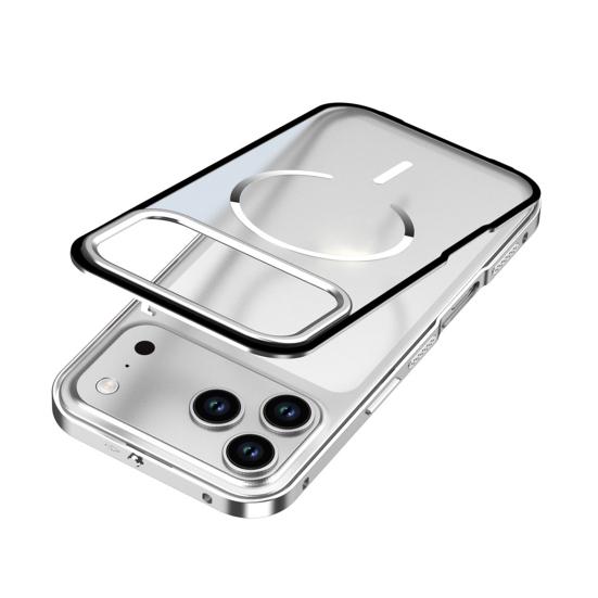 Magnetický kryt na telefon pro řadu IPhone 17 Kovový rám Ochranný kryt na telefon Rychlý odvod tepla Bezdrátové nabíjení Skořepina telefonu