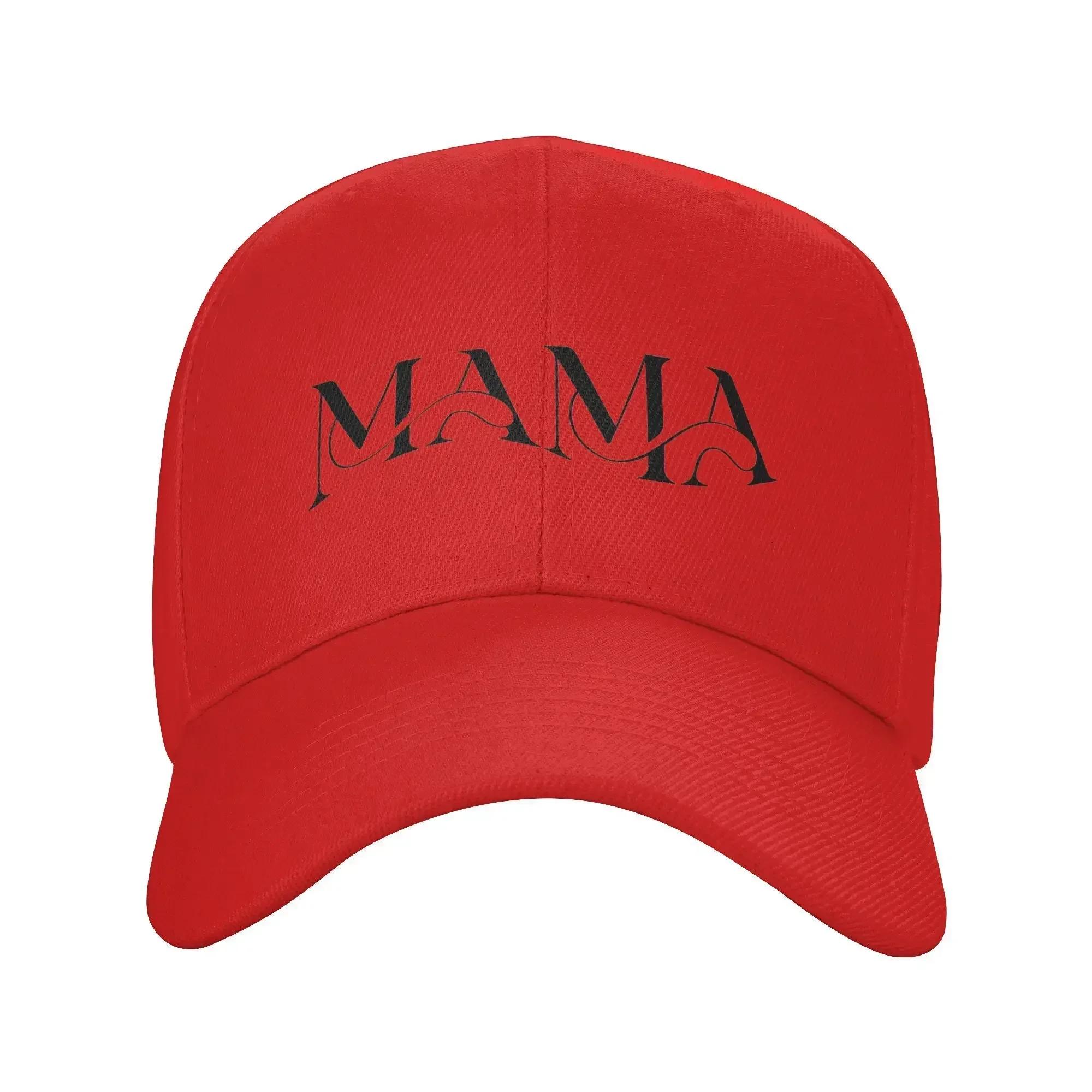 

Mama Caps Fashion Letter Logo Snapback Hat For Men Women Adjustable Casual Wear Adjustable