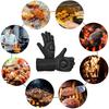 1PC / 1 Pair Oven Gloves, Oven Mitts, Heat Resistant Fireproof Non-Slip Silicone BBQ Grill Gloves for Cooking Barbecue Baking