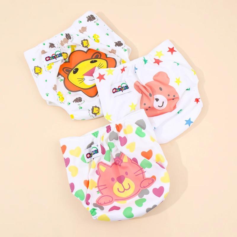 Baby Adjustable Cloth Diapers Washable Inserts Nappy Baby Underwear Reusable Pants