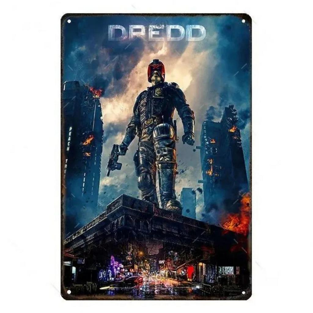 Metal Tin Signs Plaque Classic Movie Wall Decoration Vintage Art Posters Iron Painting for Man Cave Home Cafe Garden Club Bar