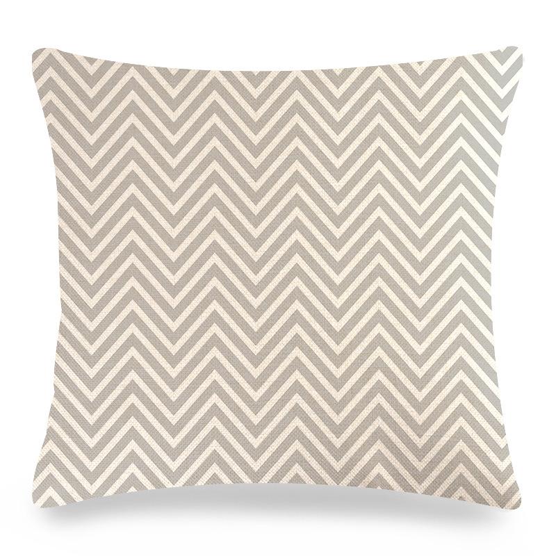Home Decor Colorful Geometric Pattern Digital Print Pattern Cushion Cover Suitable for Sofa Bedroom Car Pillow Cover