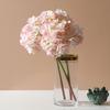 Real Touch Hydrangea Artificial Flowers Full Faux Hydrangea Flower with Stem Lifelike Large Fake Silk Flowers for Home Party Floral Arrangements