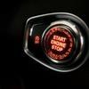 Black Engine Start Stop Switch Button Cover For BMW F Chassis F30 F10 Crystal