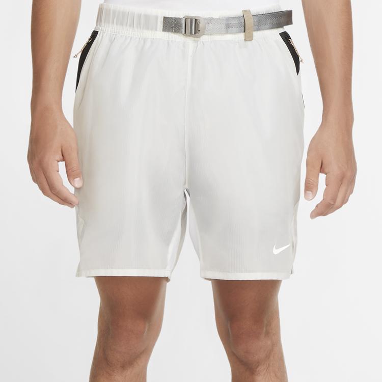 Nike ISPA Series Casual Sport Inner Layer 2-In-1 Shorts Men Bottoms White CK4996-133