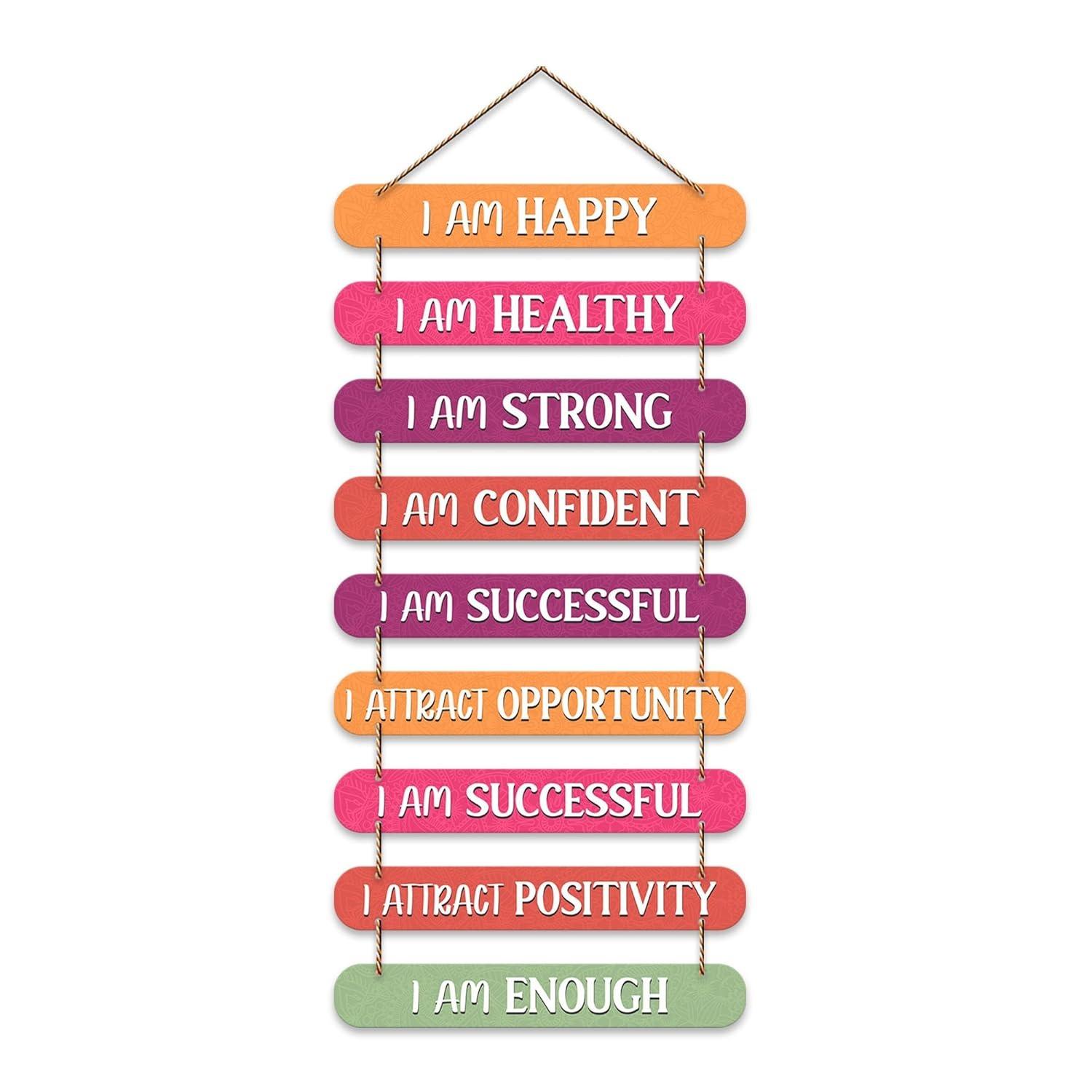 

Self Motivation Quotes Decorative Wall Art | Quotes Decor Item | Motivational Wall Decor Onesize